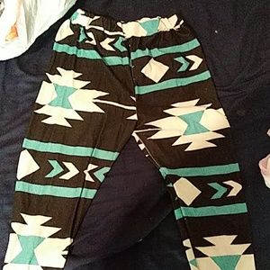 Aztec leggings